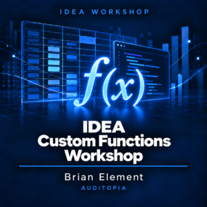 IDEA Custom Functions Workshop