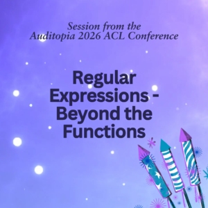 Regular Expressions - Beyond the Functions (1 CPE)