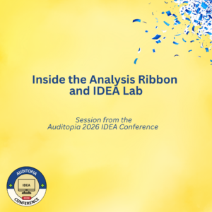 Inside the Analysis Ribbon and IDEA Lab (2.0 CPE)